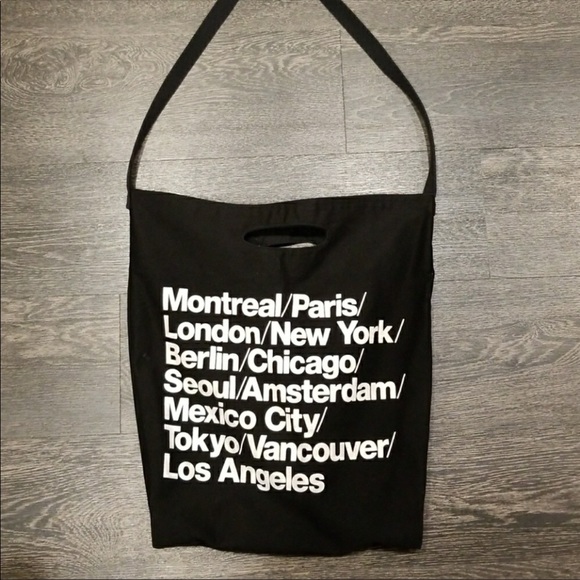 american apparel cities bag